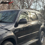 2001-2007 Toyota Sequoia Tape on Visor Windows Rain Guard Acrylic 4PC