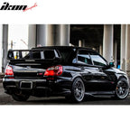 2002-2007 Subaru Impreza WRX STI Trunk Spoiler Stabilizer Add On 3PC