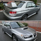 2002-2007 Subaru Impreza Slim Style Smoke Tinted Visor Window Acrylic