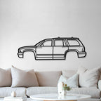 2002 Durango Metal Car Wall Art - MT0297