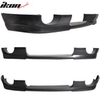 2003-2005 Subaru Forester DS Style Unpainted Black Front Bumper Lip PU