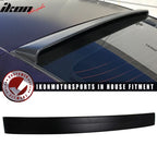 2003-2008 Nissan 350Z RS Style Roof Spoiler Wing Unpainted Black ABS