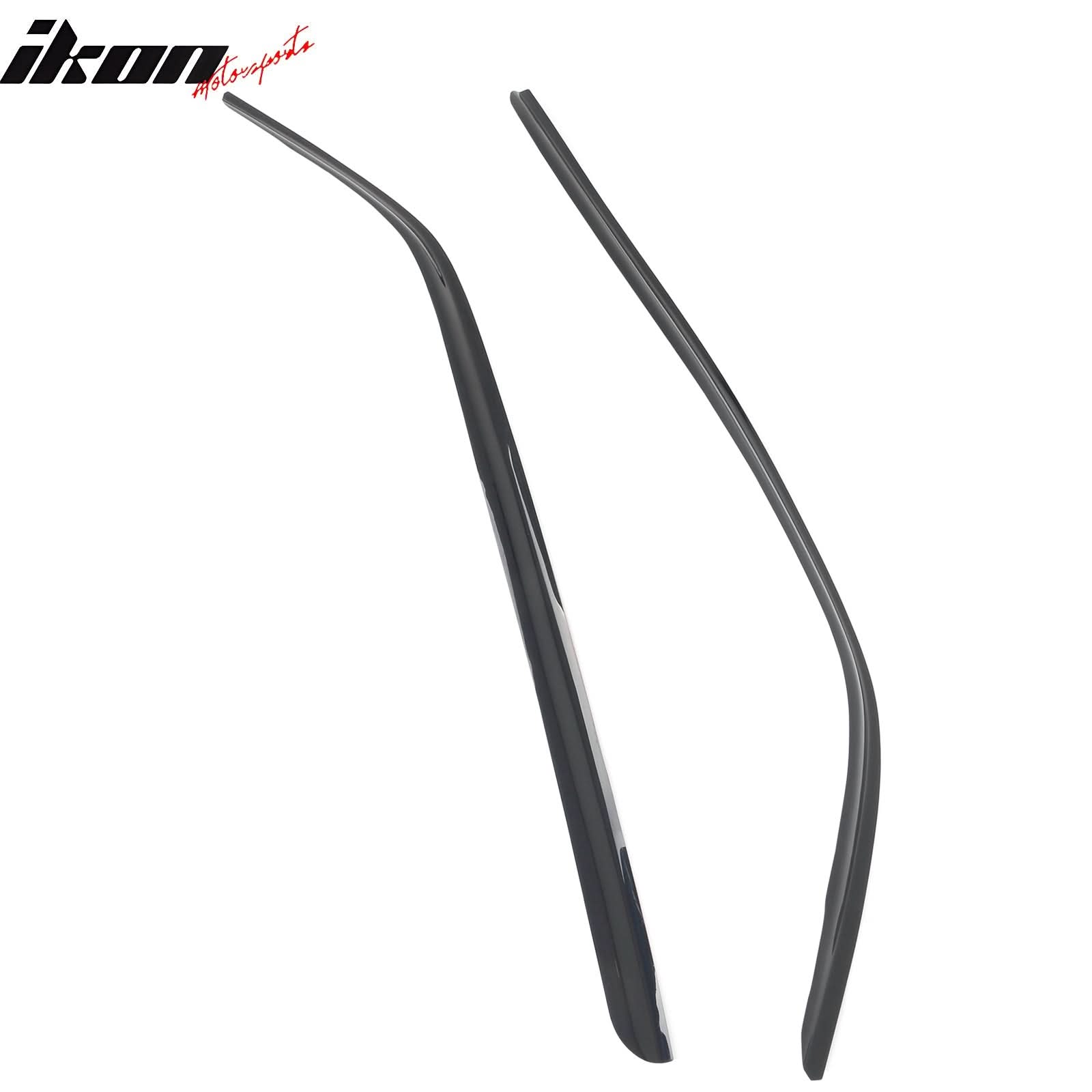 2003-2008 Subaru Forester Slim Style Smoke 2PCS Window Visor Acrylic