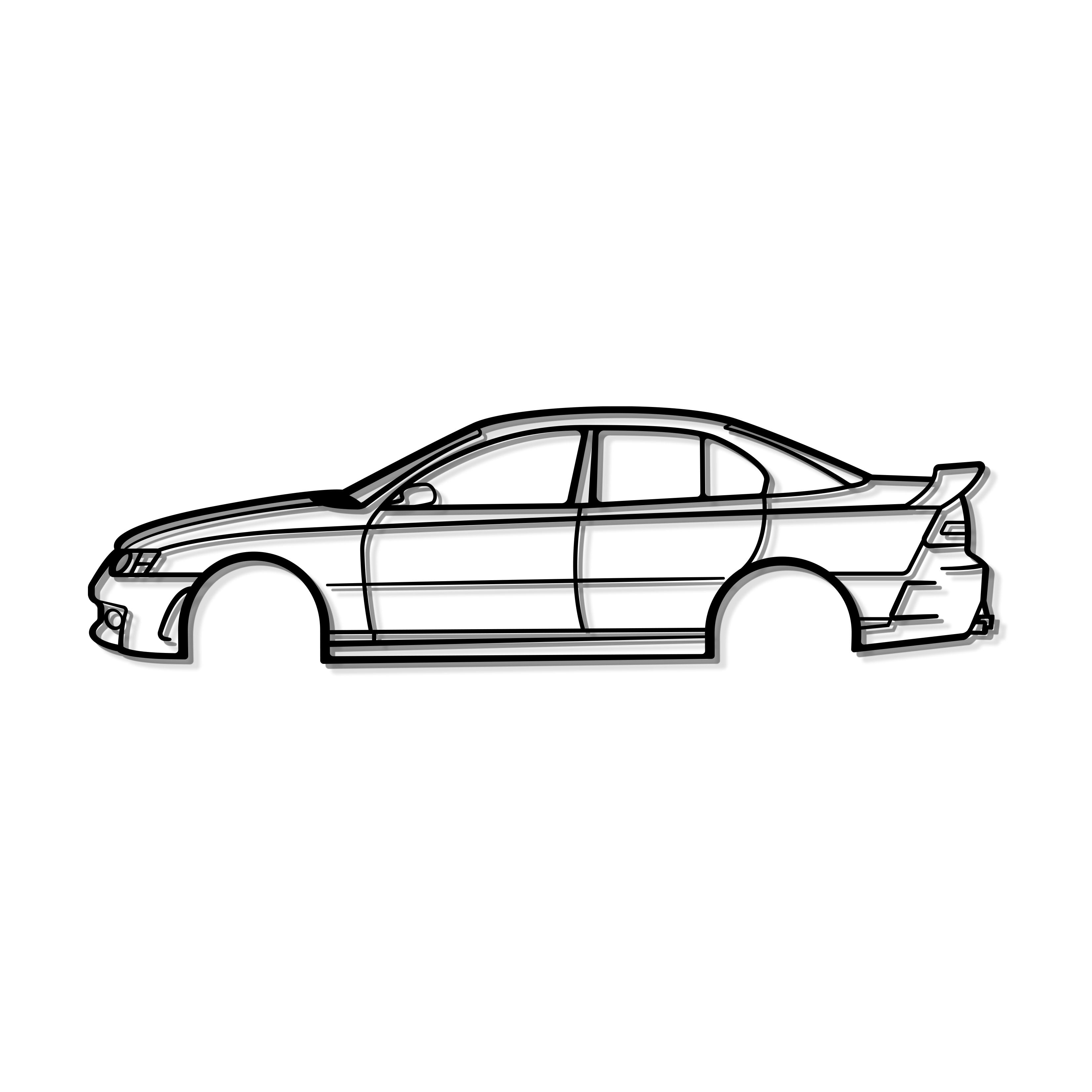 2003 Clupsport Metal Car Wall Art - MT0305