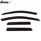 2007-2012 Acura RDX TB1 Slim Style Smoke/Tinted Visor Windows Acrylic