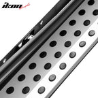 2007-2012 Benz X164 GL-Class OEM Style Black Silver Running Board