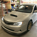 2008-2010 Subaru Impreza WRX Premium CS Style PU Front Bumper Lip