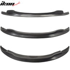 2008-2013 BMW M3 Coupe Sedan Convertible C Black Front Lip SplitterPU