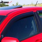 2008-2014 Dodge Avenger Slim Style Smoke Tinted Visor Window Acrylic