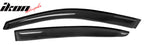 2008-2014 Dodge Avenger Slim Style Smoke Tinted Visor Window Acrylic