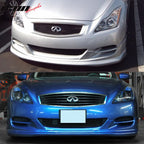 2008-2014 Infiniti G37 2Dr Coupe & Q60 TS Style Front Bumper Lip PU