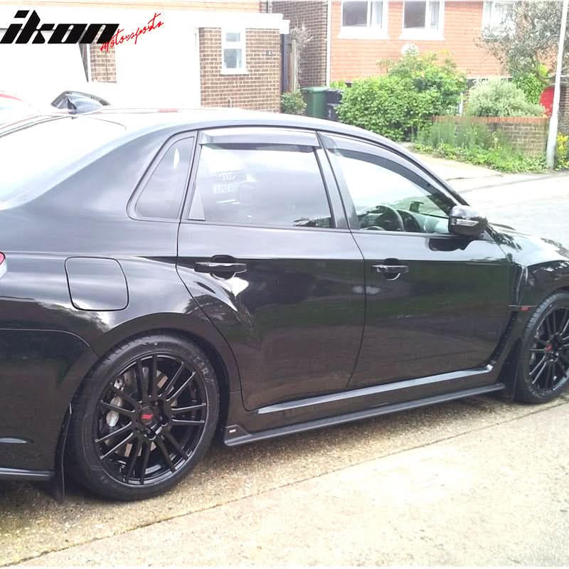 2008-2014 Subaru Impreza WRX STI S206 Style Side Skirts Pannel PU