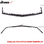 2008-2015 Cadillac CTS V Sedan H Style Front Bumper Lip Valance Guard