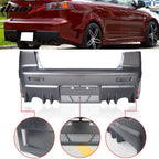 2008-2015 Mitsubishi Lancer FQ FQ440 Style Lower Rear Bumper Cover