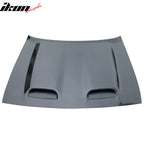 2008-2023 Dodge Challenger Hood Hellcat Style Aluminum Black Car Hood