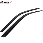2008-2024 Dodge Challenger Slim Style Tape On Acrylic Window Visor 2PC
