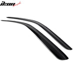 2008-2024 Dodge Challenger Slim Style Tape On Acrylic Window Visor 2PC