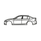2008 3 SERIES E90 Metal Car Wall Art - MT0359