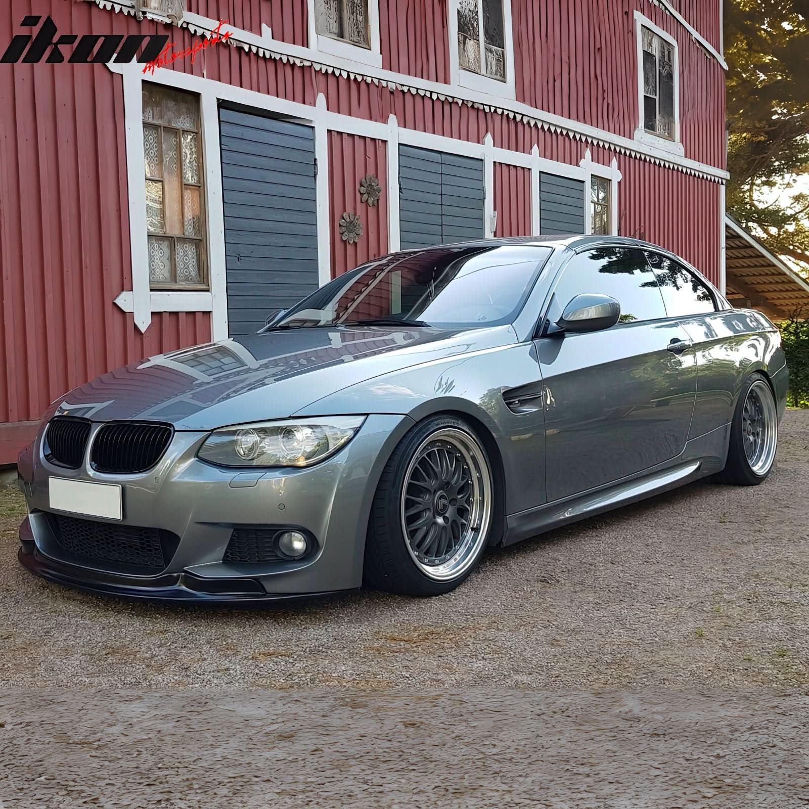 2010-2013 BMW E92 E93 3 Series 2Dr Coupe AK Style Front Bumper Lip PU