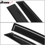 2010-2013 Mazda 3 Hatchback Window Visors 4Pc Set Acrylic