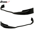 2011-2014 Acura TSX Unpainted Black Front Bumper Lip PU