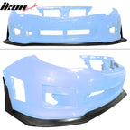 2011-2014 Subaru Impreza WRX STI Front Bumper Lip Front Winglets PU