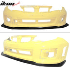 2011-2014 Subaru Impreza WRX STI Front Bumper Lip Front Winglets PU