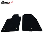Car Floor Mat for 2011-2025 Dodge Durango Black Carpets Nylon 2PC