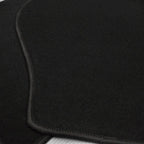 Car Floor Mat for 2011-2025 Dodge Durango Black Carpets Nylon 2PC