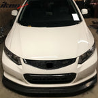 2012-2013 Honda Civic Coupe 2-Door MDA Style Front Bumper Lip Guard PU