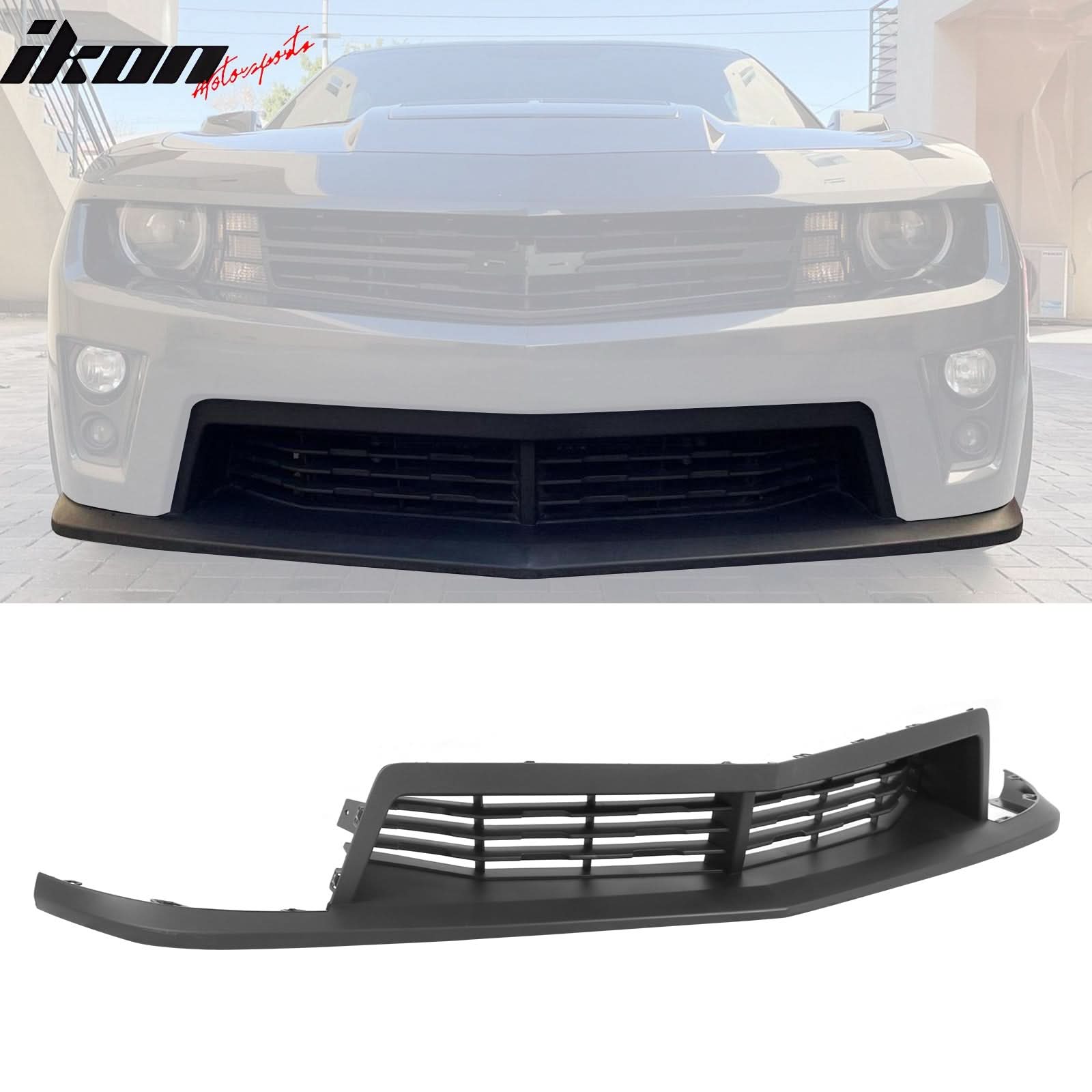 2012-2015 Chevy Camaro ZL1 OE Style Unpainted Front Lower Grille PP
