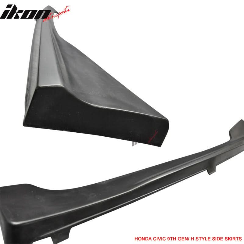 2012-2015 Honda Civic Coupe HF-P Style Side Skirts Rocker Pannel PU