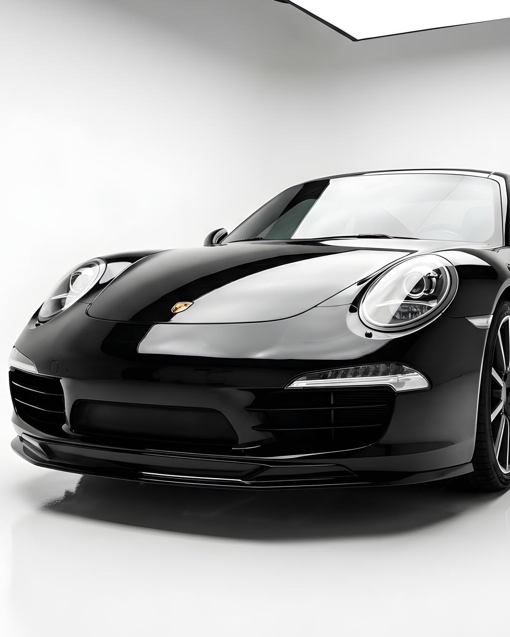 2012-2016 Porsche 911 991 Carrera Front Lip Splitter Air Dam S1 Style