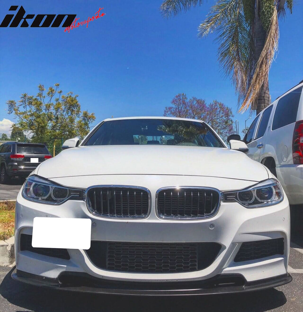 2012-2018 BMW F30 3 Series M Sport VR Style Unpainted Front Bumper Lip