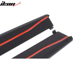 2012-2018 BMW F30 3-Series M-T M-Sport Black Side Skirts Splitter PP