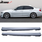 2012-2018 BMW F30 3-Series M-Tech Style Unpainted Side Skirts PP Pair
