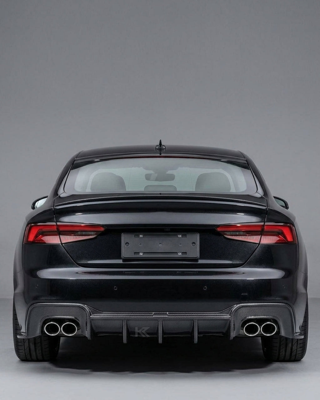 Audi A5 S-Line / S5 B9 Sportback 4-Door Carbon Fiber Rear Bumper Diffuser Lip 2020 - 2021