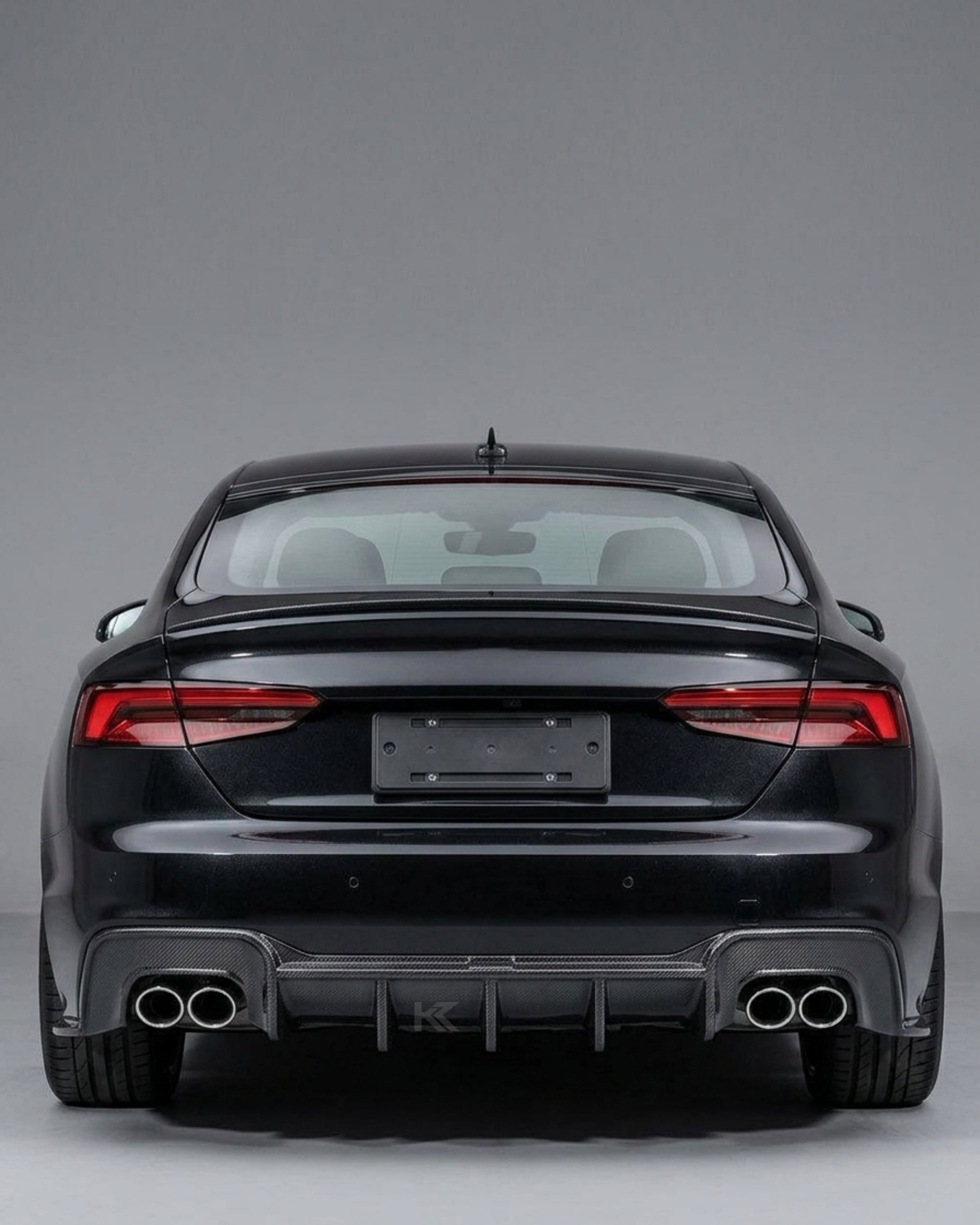 Audi A5 S-Line / S5 B9 Sportback 4-Door Carbon Fiber Rear Bumper Diffuser Lip 2020 - 2021