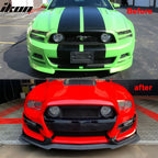 2013-2014 Ford Mustang Base & GT GT500 Style Front Bumper Cover PP