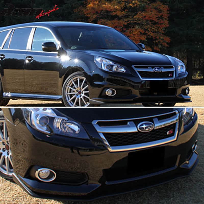 2013-2014 Subaru Legacy 5Th Gen STI Front Bumper Lip - PU