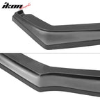 2013-2016 Subaru BRZ CS Style Unpainted Black Front Bumper Lip PU