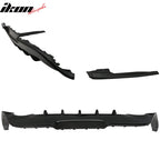 2013-2017 Dodge Dart IKON Style Unpainted Rear Bumper Diffuser PU