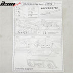 2013-2020 Scion FRS/Subaru BRZ/Toyota 86 Textured Rear Bumper Diffuser