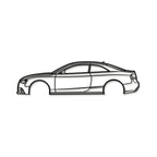 2014 RS5 Coupe Metal Car Wall Art - MT0510