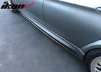 2015-2018 BMW F80 M3 Side Skirts Extention MT Style PU Unpainted Black