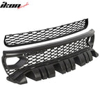 2015-2023 Dodge Charger Upper & Lower Car Grilles w/ Air Ducts 2PC PP