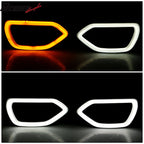 2015-2023 Dodge Charger SRT Smoke White DRL/Yellow Signal LED Lights