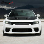 2015-2023 Dodge Charger Hood Black SRT Redeye Widebody Style Aluminum
