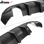 2015-2023 Dodge Charger SRT Rear Diffuser OEM Style Matte Black PP