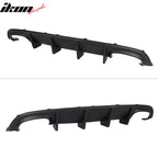 2015-2023 Dodge Charger Rear Diffuser Quad Exhaust SRT Unpainted PP